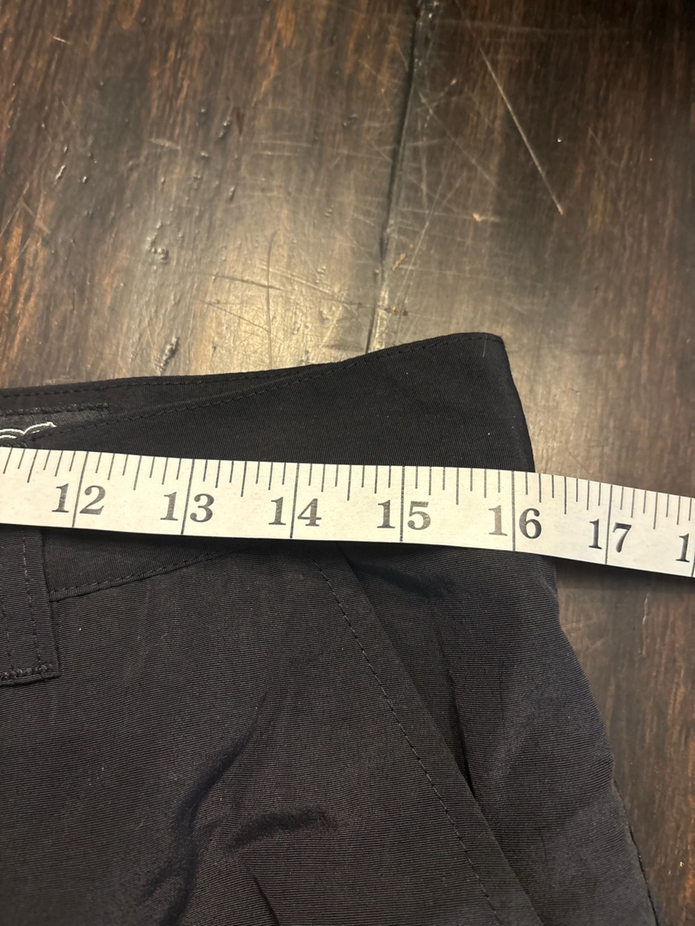 Quant Hombre Vintage Nylon Cargo Pants Made in USA Black Size 32 - Picture 8 of 9